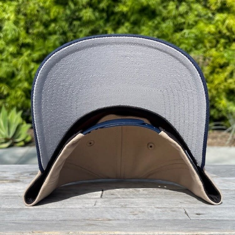 New Era LA Khaki/Navy Khaki Outline 940 A-Frame