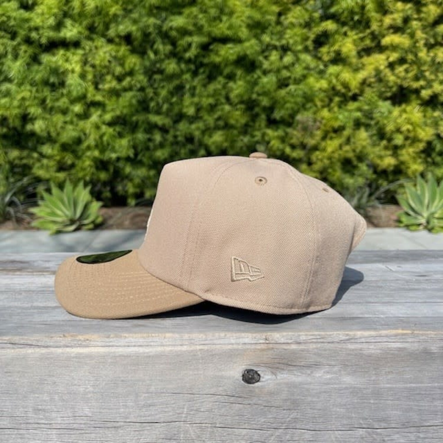LA 2-Tone Khaki Foam Front 940 AF Snapback - The Locker Room of Downey