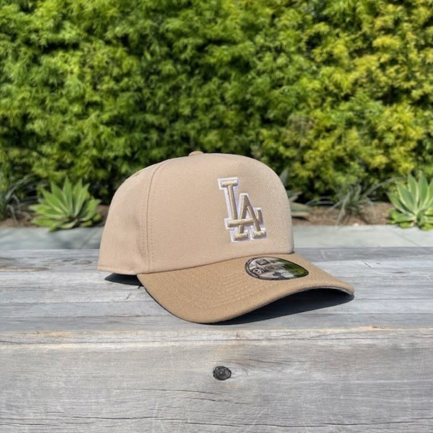LA 2-Tone Khaki Foam Front 940 AF Snapback - The Locker Room of Downey