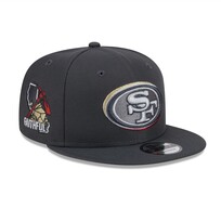 New Era 49ers 2024 NFL Draft On-Stage Graphite Snapback