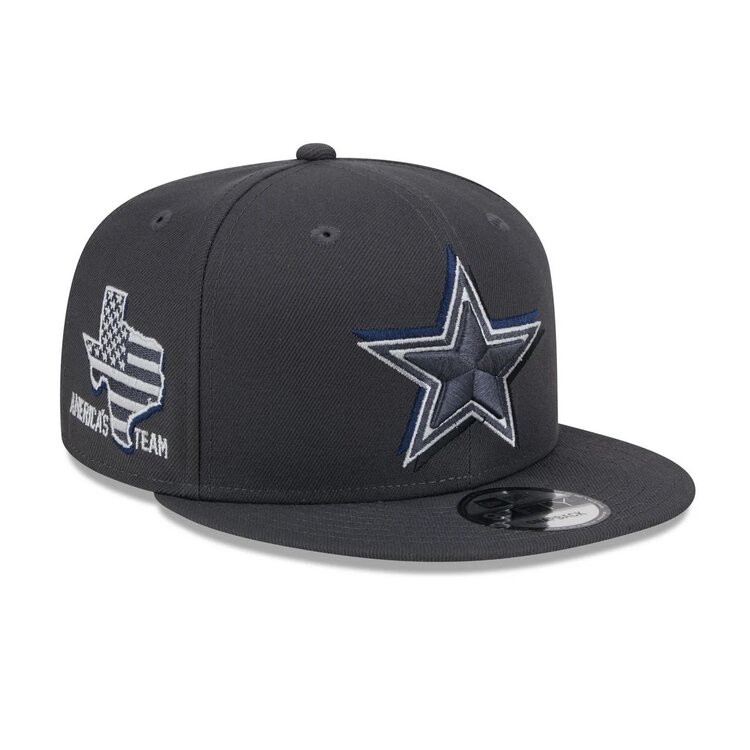 New Era Cowboys 2024 NFL Draft On-Stage Graphite Snapback