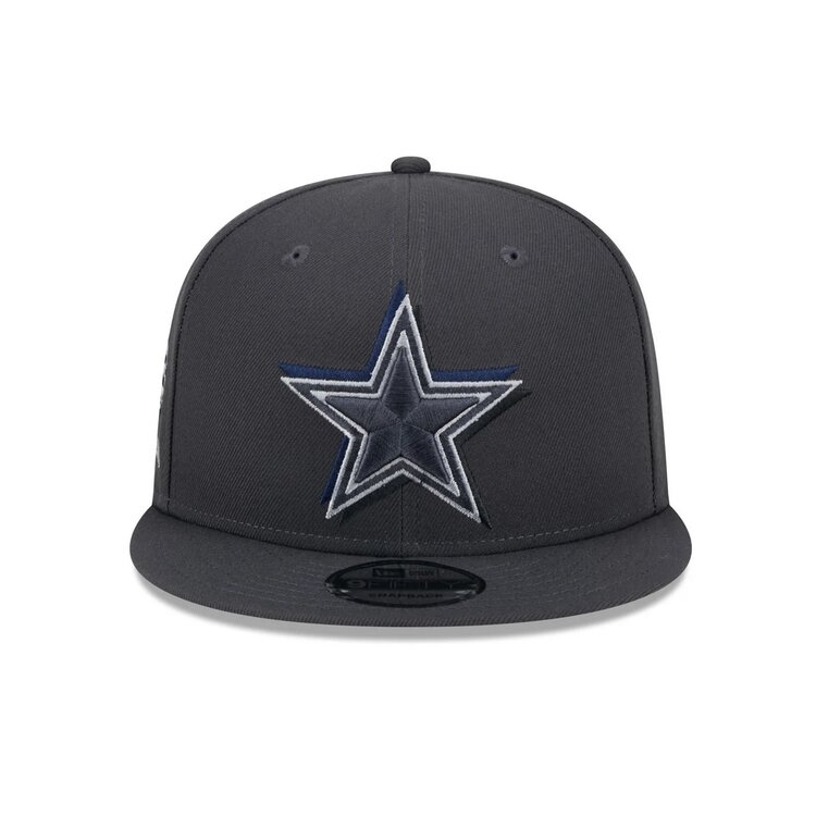 New Era Cowboys 2024 NFL Draft On-Stage Graphite Snapback