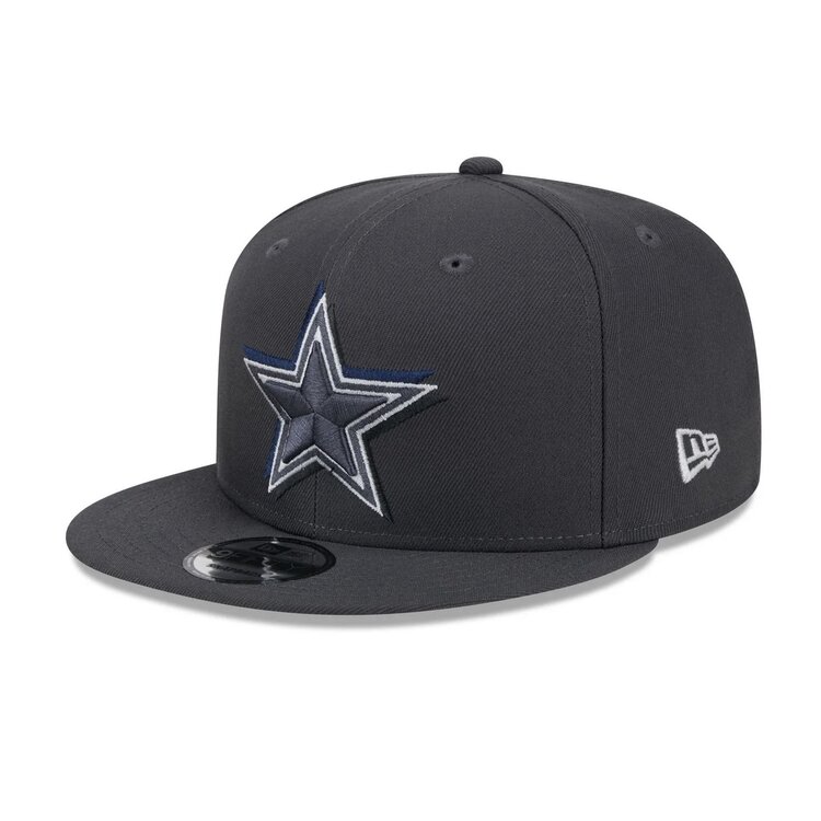 New Era Cowboys 2024 NFL Draft On-Stage Graphite Snapback
