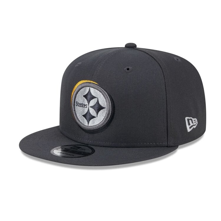 New Era Steelers 2024 NFL Draft On-Stage Graphite Snapback