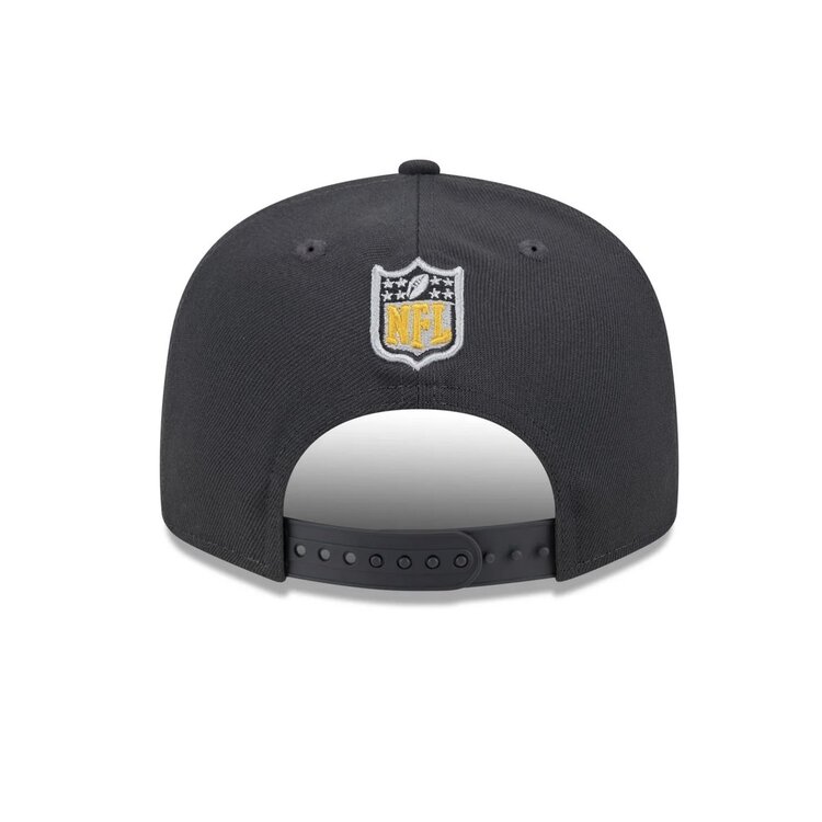New Era Steelers 2024 NFL Draft On-Stage Graphite Snapback