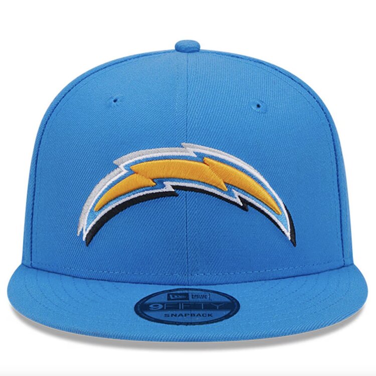 New Era Chargers 2024 NFL Draft Light Blue Team Snapback