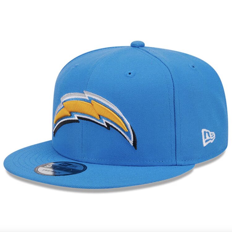 New Era Chargers 2024 NFL Draft Light Blue Team Snapback