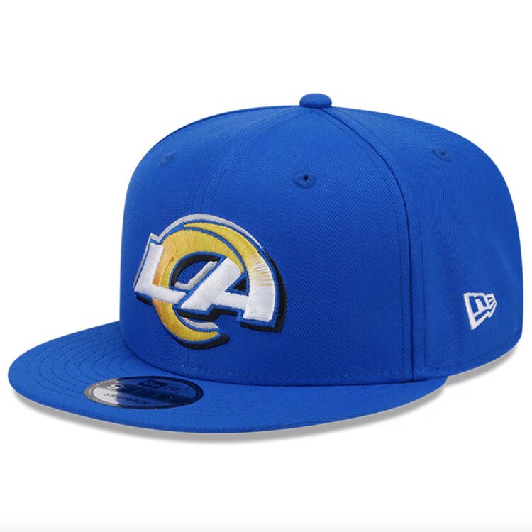 New Era LA Rams 2024 NFL Draft Royal Team Snapback