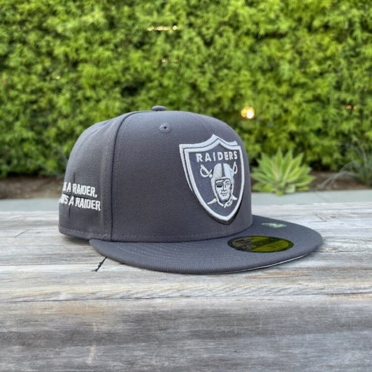 New Era Raiders 2024 NFL Draft Official On-Stage Graphite