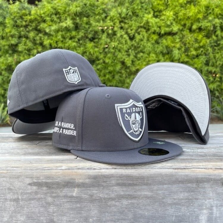 New Era Raiders 2024 NFL Draft Official On-Stage Graphite