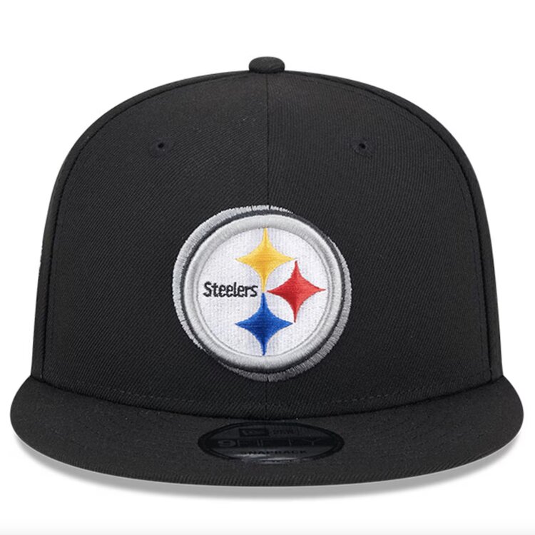 New Era Steelers 2024 NFL Draft Black Team Snapback