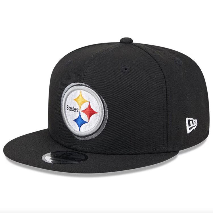 New Era Steelers 2024 NFL Draft Black Team Snapback
