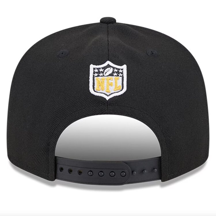New Era Steelers 2024 NFL Draft Black Team Snapback