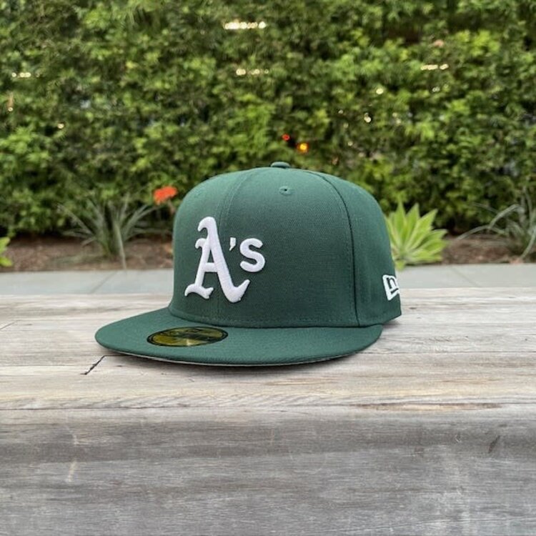 New Era A's Dark Green Gray UV