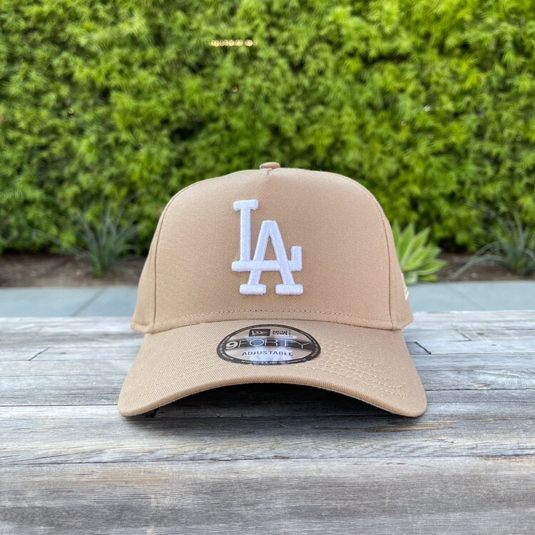 New Era LA Khaki White 940 A-Frame