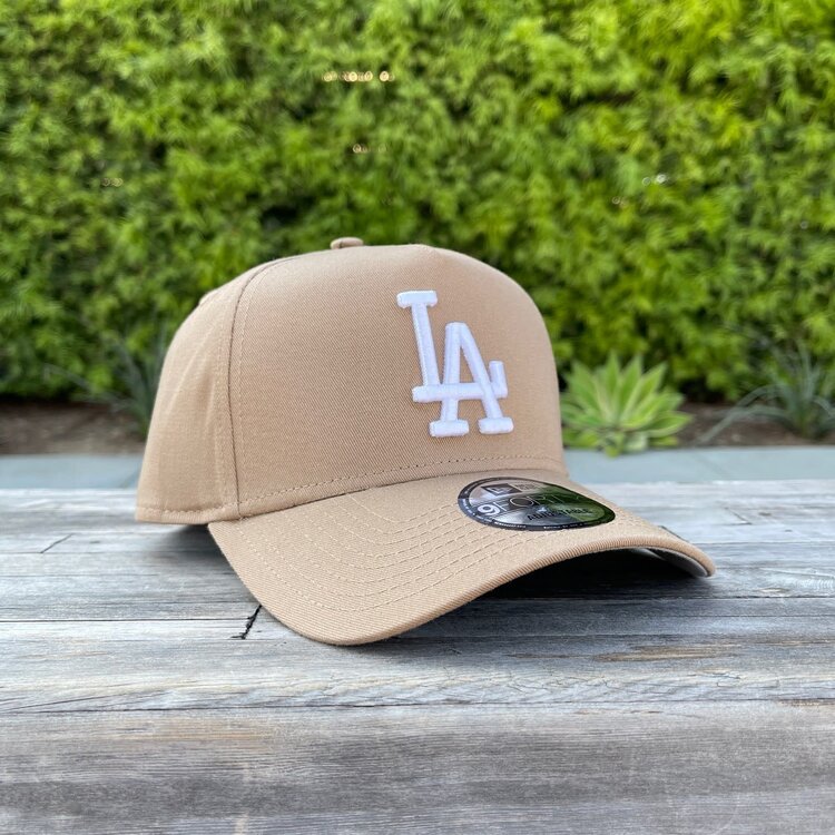 New Era LA Khaki White 940 A-Frame