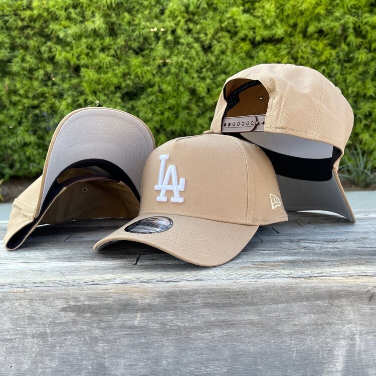 New Era LA Khaki White 940 A-Frame