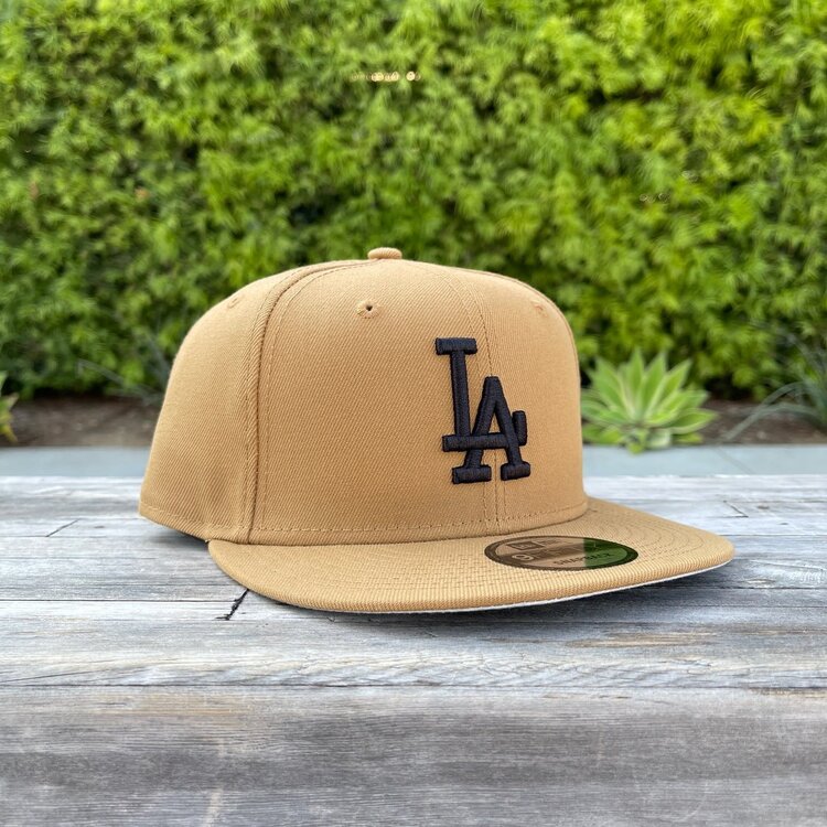 New Era LA Dark Khaki Black 950 Snapback