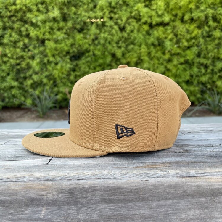 New Era LA Dark Khaki Black 950 Snapback