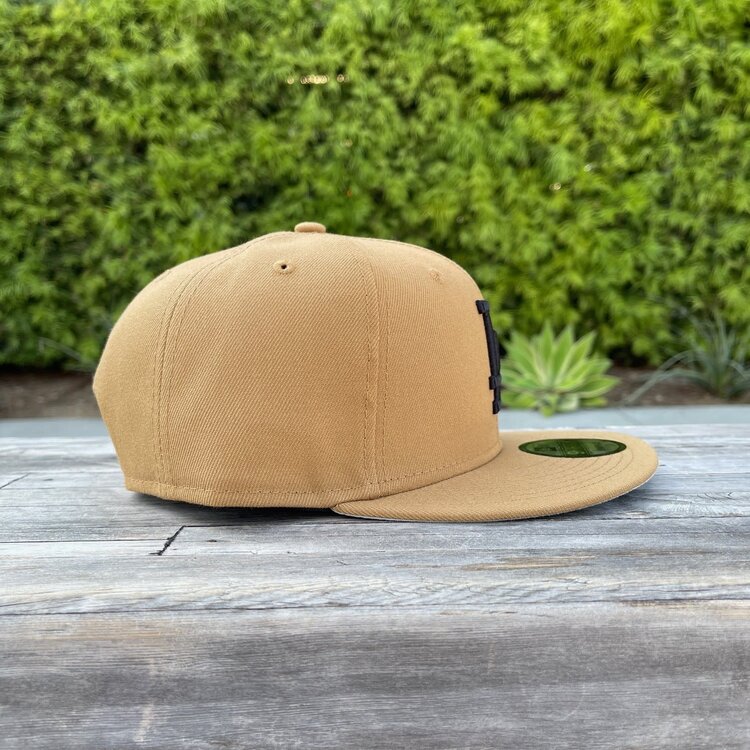 New Era LA Dark Khaki Black 950 Snapback