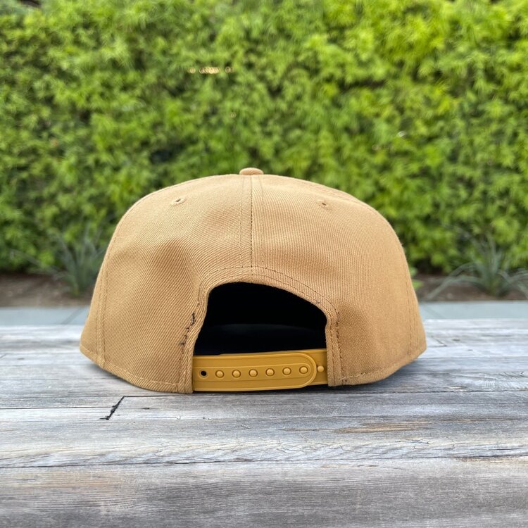 New Era LA Dark Khaki Black 950 Snapback