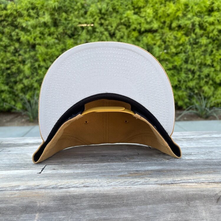 New Era LA Dark Khaki Black 950 Snapback