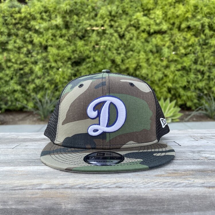 New Era Dodgers D Classic Trucker 950 Camo