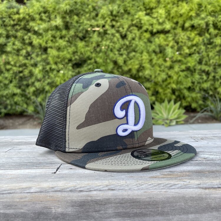 New Era Dodgers D Classic Trucker 950 Camo