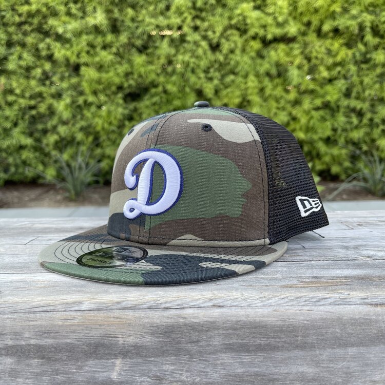 New Era Dodgers D Classic Trucker 950 Camo