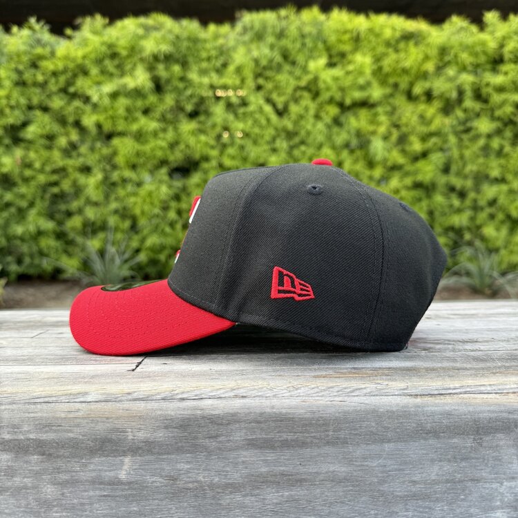 New Era Texas Rangers Black/Red RW 50th Anniv 940 A-Frame