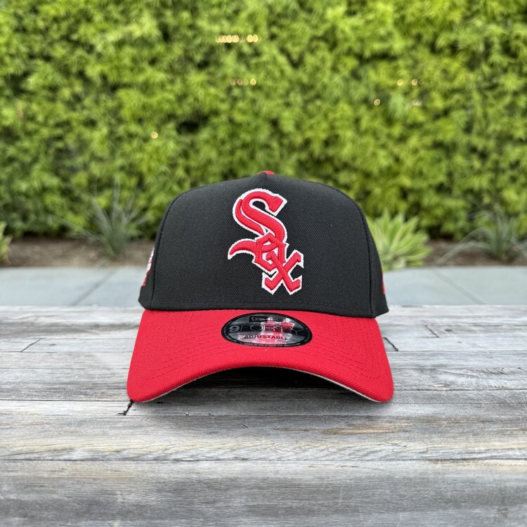 New Era White Sox Black/Red RW 2005 WS Champs 940 A-Frame