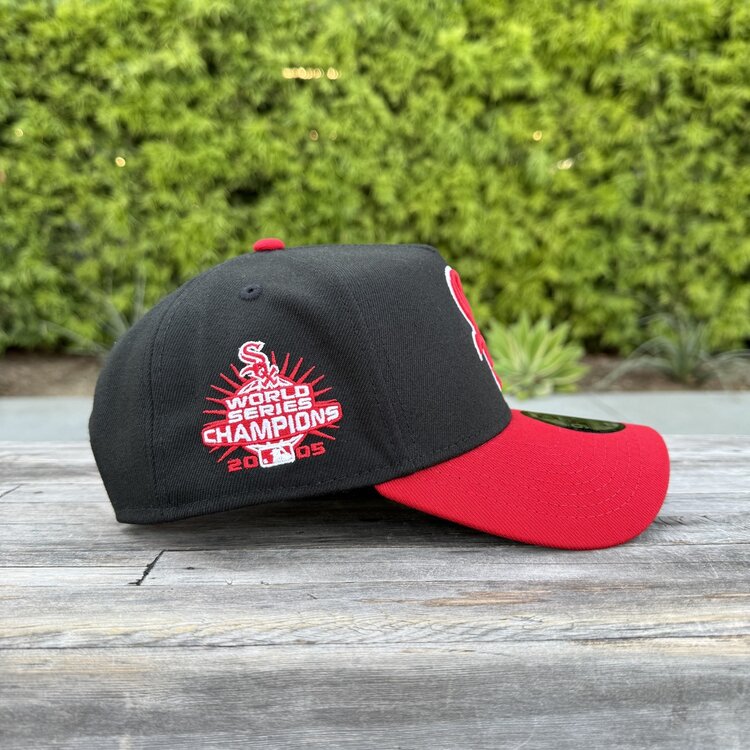 New Era White Sox Black/Red RW 2005 WS Champs 940 A-Frame
