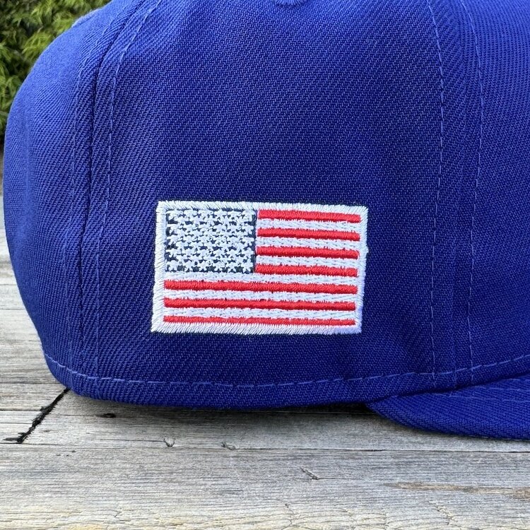 New Era LA Dodgers Royal USA Side Patch