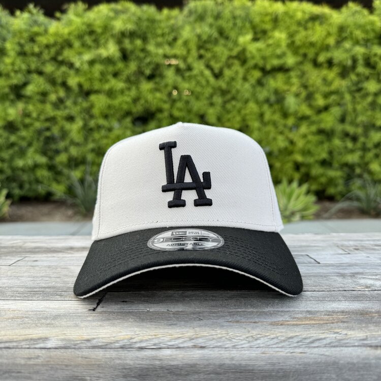 New Era LA Dodgers Stone/Black 100th Anniversary 940 A-Frame