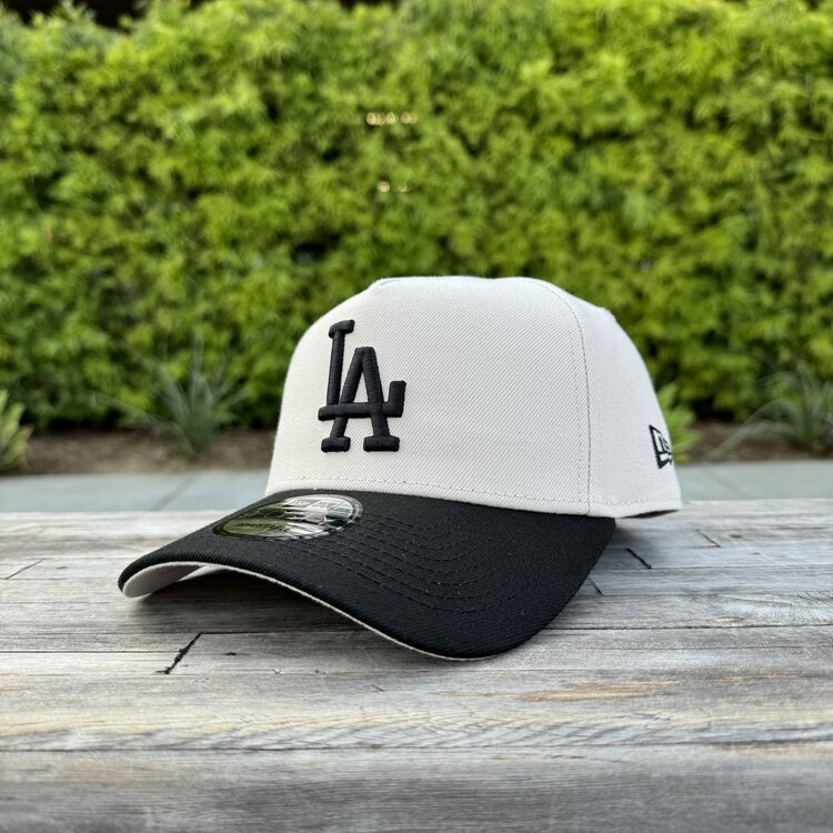 New Era LA Dodgers Stone/Black 100th Anniversary 940 A-Frame