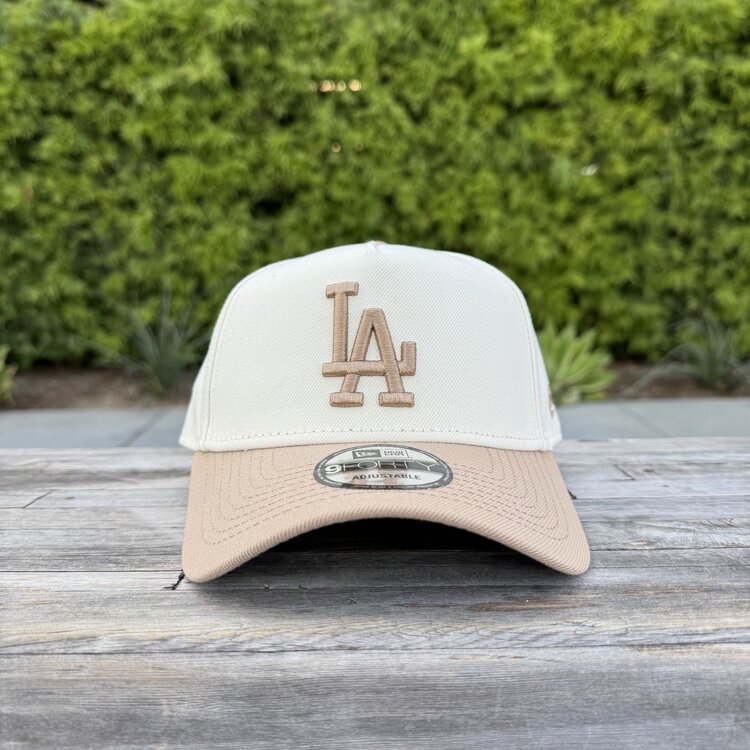 New Era LA Ivory/Light Khaki 940 A-Frame