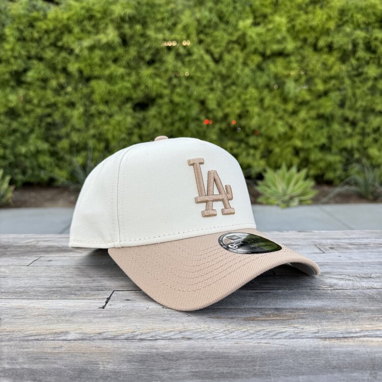 New Era LA Ivory/Light Khaki 940 A-Frame