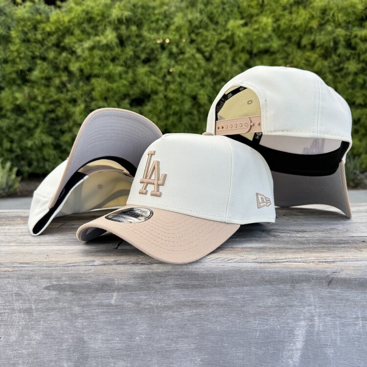 New Era LA Ivory/Light Khaki 940 A-Frame