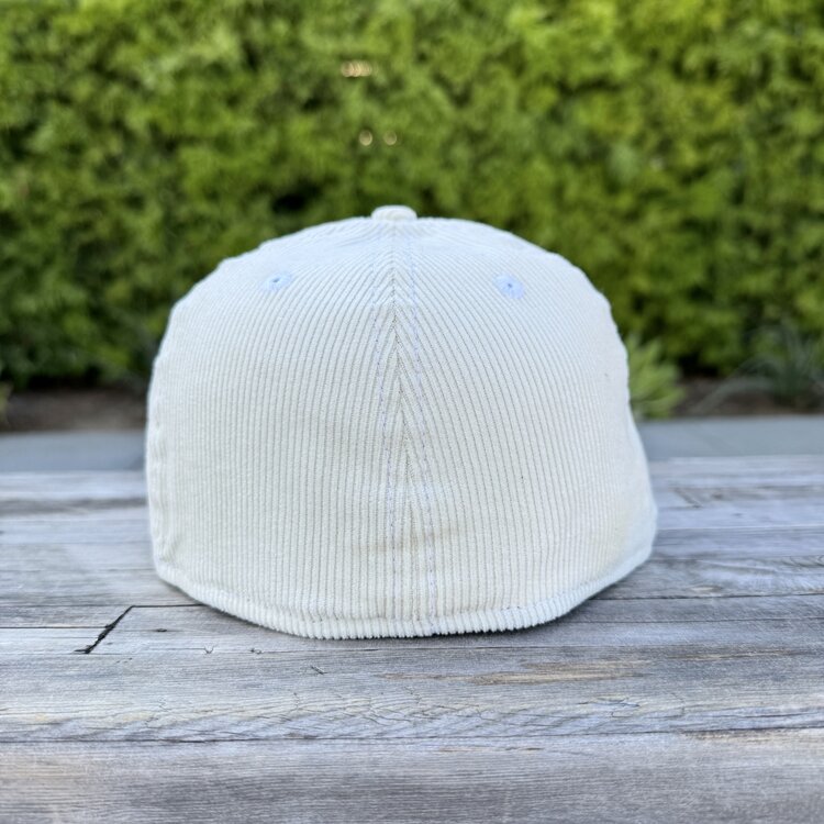 New Era LA Cursive Ivory Cord MLB SP