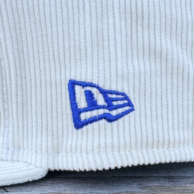 New Era LA Cursive Ivory Cord MLB SP