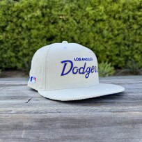 New Era LA Cursive Ivory Cord MLB SP 950