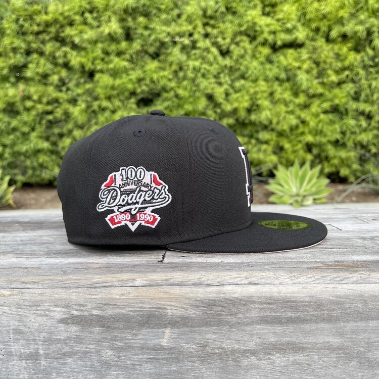 New Era LA Black Black-Pink Outline 100th PUV 950