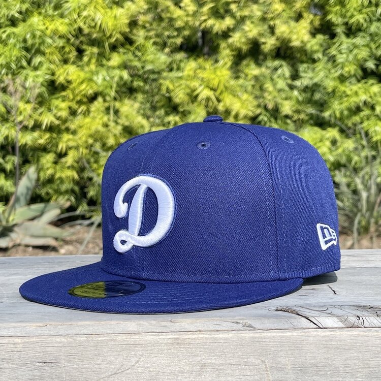 New Era Dodgers D 20 WS Side Patch Royal Snapback