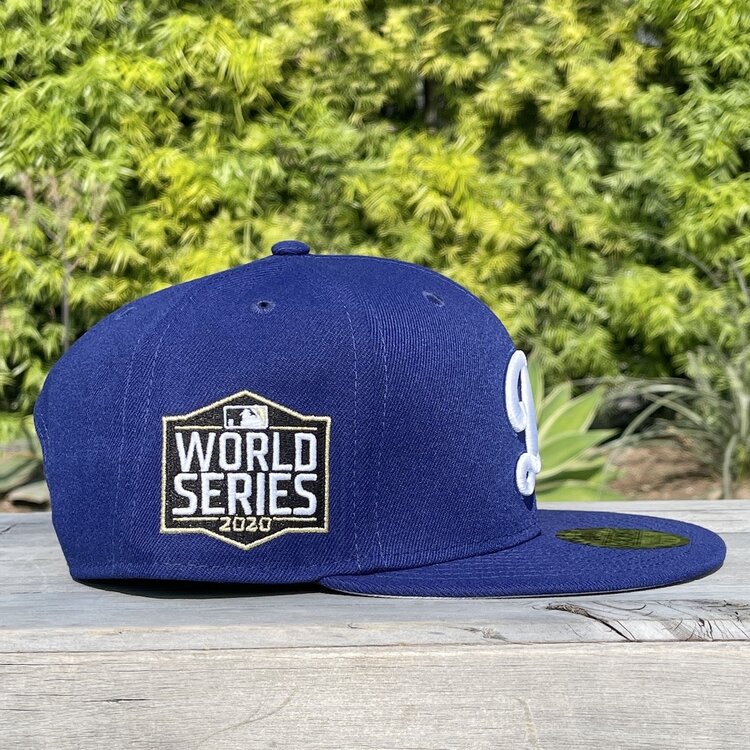 New Era Dodgers D 20 WS Side Patch Royal Snapback
