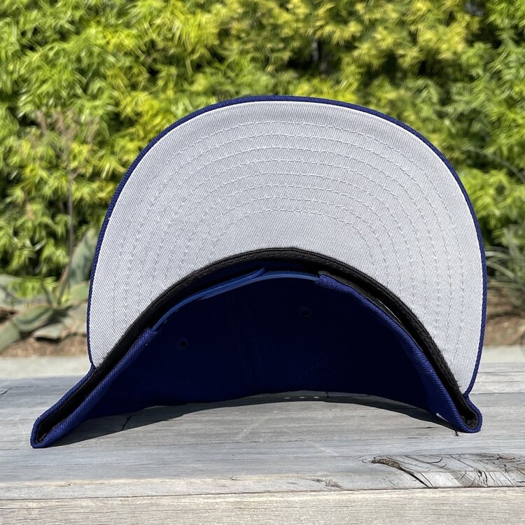 New Era Dodgers D 20 WS Side Patch Royal Snapback