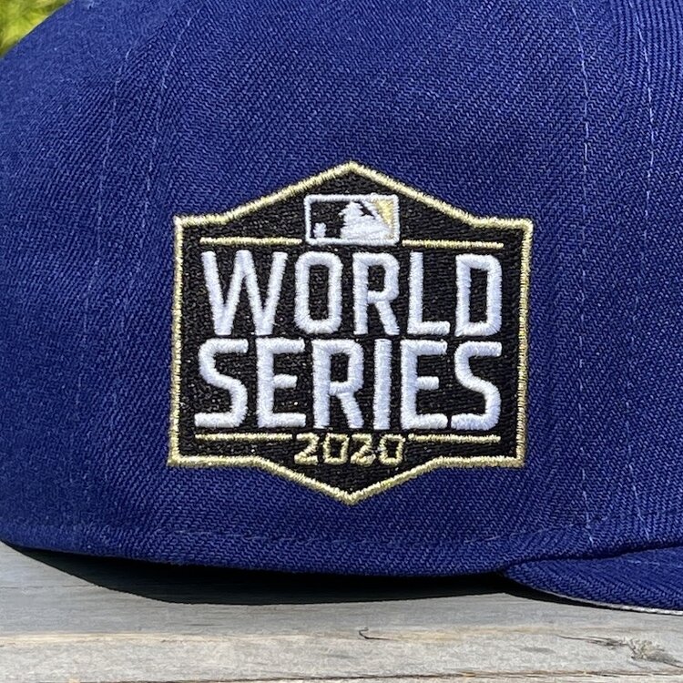 New Era Dodgers D 20 WS Side Patch Royal Snapback
