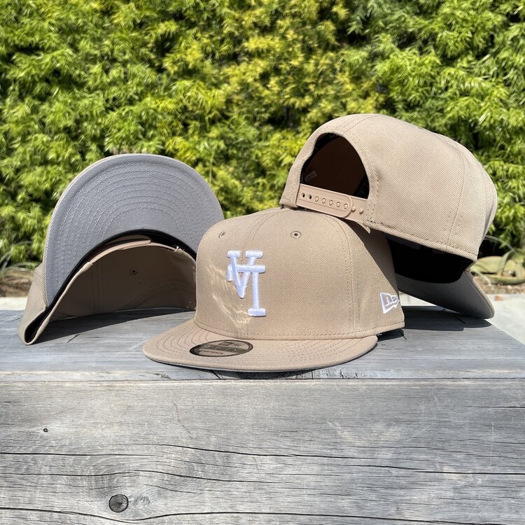 New Era LA Upside Down Khaki 950 Snapback