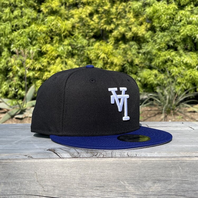 New Era LA Upside Down Black/Royal 950 Snapback