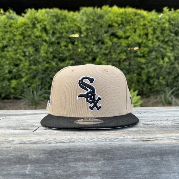 New Era White Sox Khaki/Black 95 Years 950 Snapback