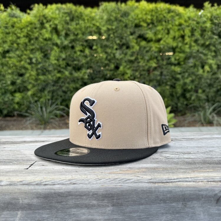New Era White Sox Khaki/Black 95 Years 950 Snapback